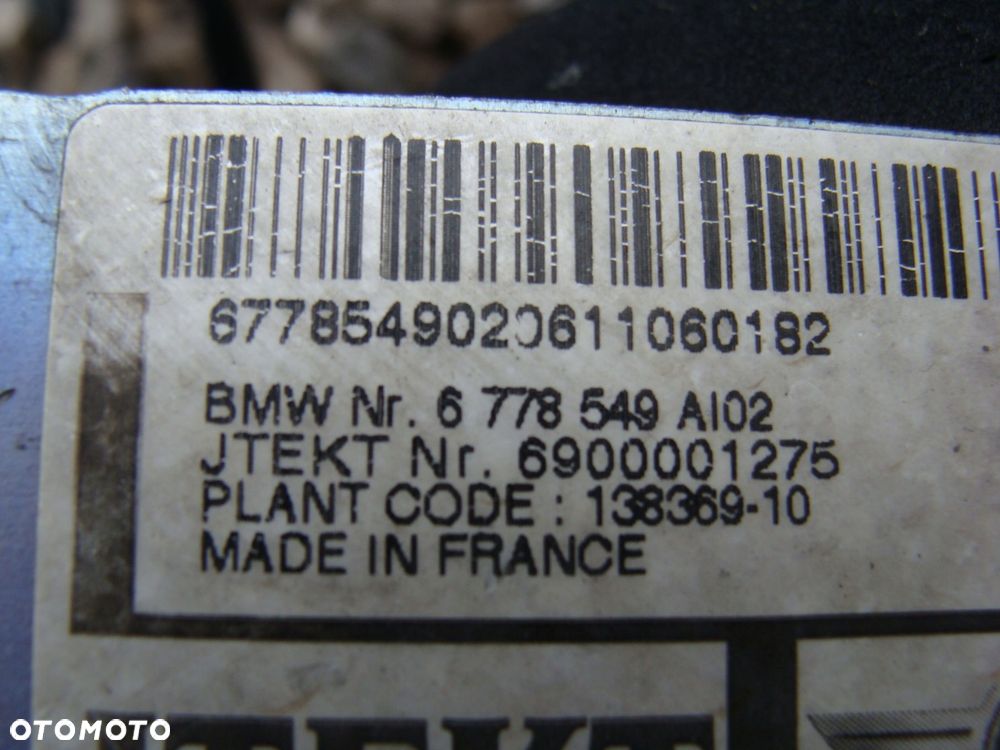 przekładnia kierownicza cooper r56 s 6778549 !! - 3