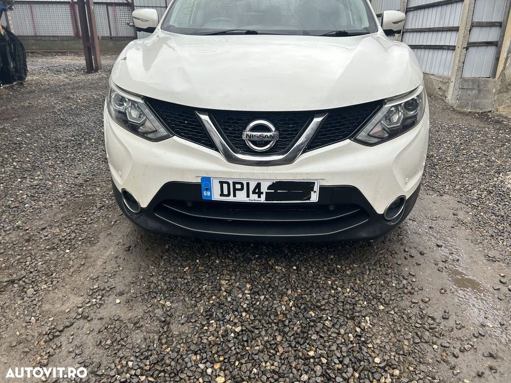 Bara fata Nissan Qashqai J11 2013 - 2017 ALB (1218) model fara spalatoare far - 1