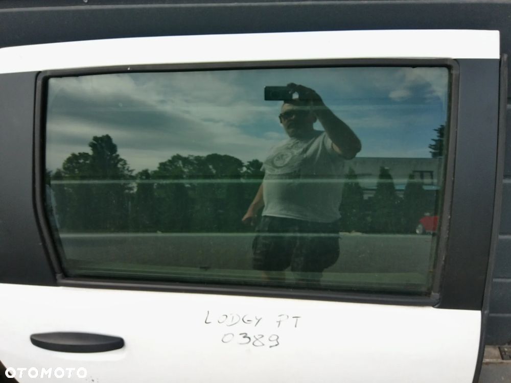 DACIA LODGY DRZWI PRAWE TYL BIALE KOD O389 ORAZ INNE CZESCI PYTAC - 2