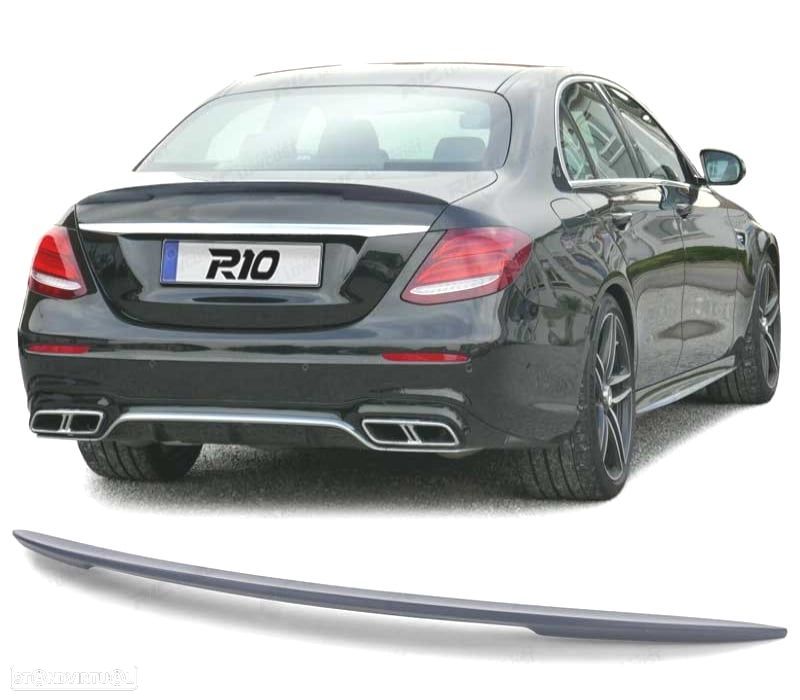 AILERON SPOILER TRASEIRO MERCEDES E CLASSE W213 16- LOOK AMG - 1