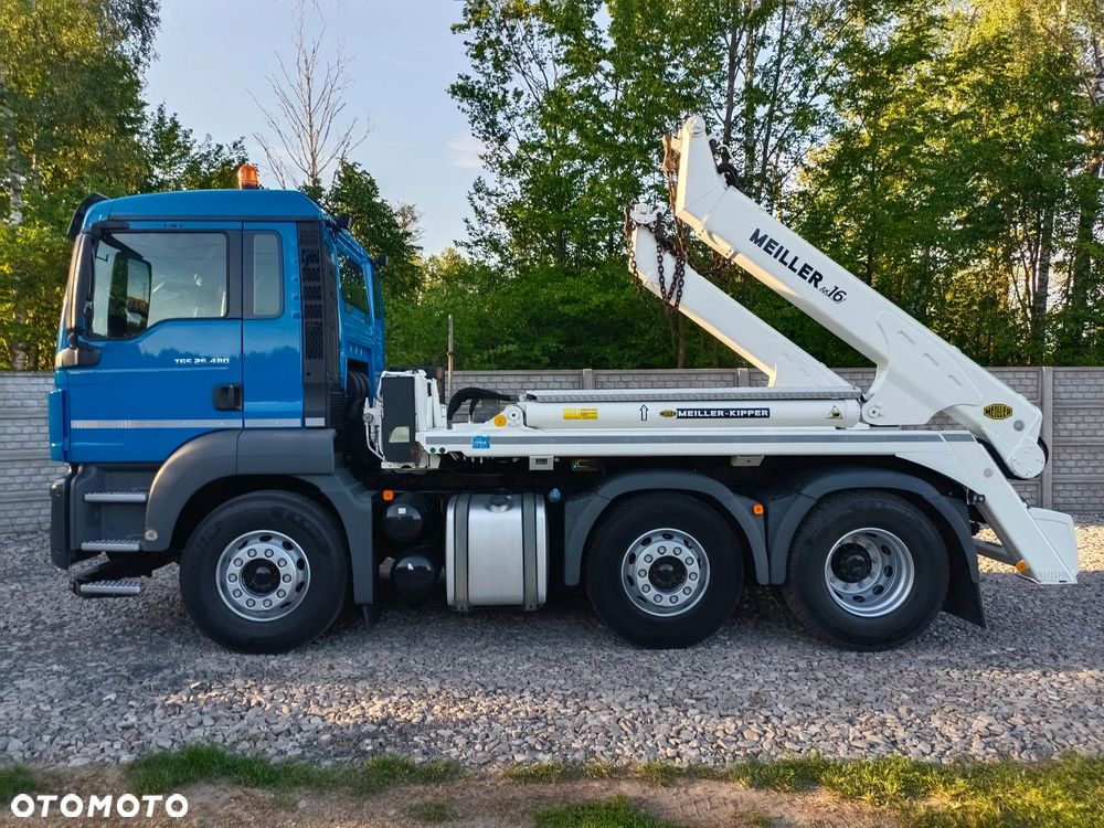 MAN TGS 26.480* 6x2* BRAMOWIEC MEILLER AK16NT* PILOT* Stan Idealny* z NIEMIEC - 3