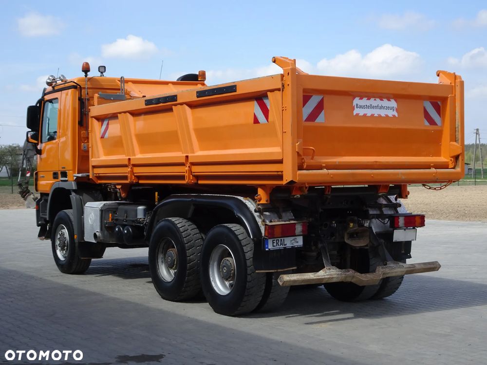 Mercedes-Benz Actros 3344 6X6  Kipper Meiller 3-stronny Hydroburta stan idealny - 4