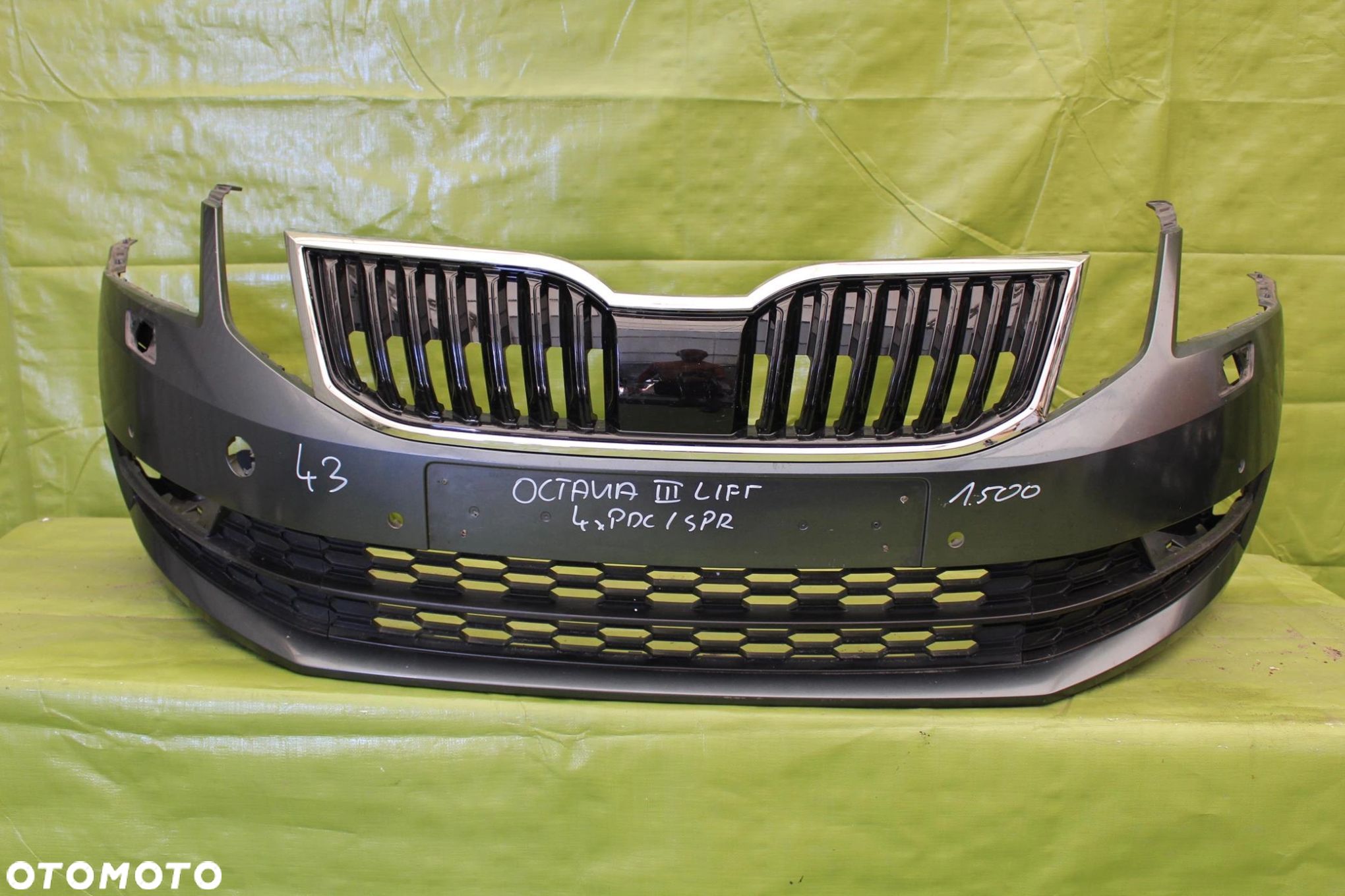 Zderzak przód Skoda Octavia III 2016-2019r. - 1