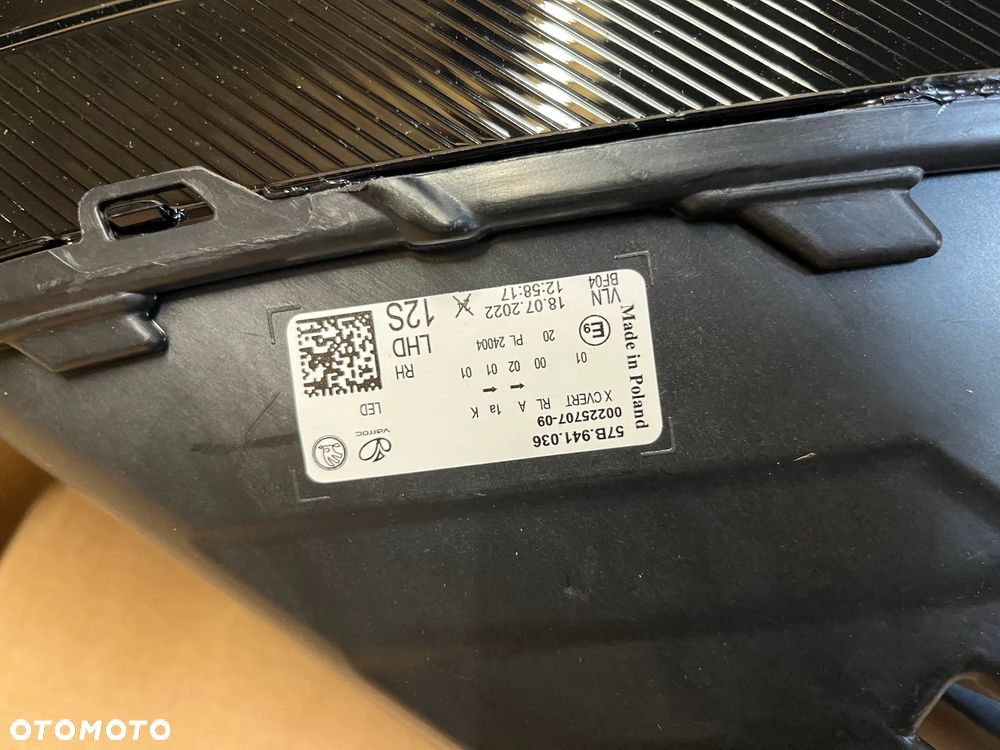 LAMPY FULL LED SKODA KAROQ LIFT KOMPLETNE REFLEKTORY 57B941036 57B941035 - 14