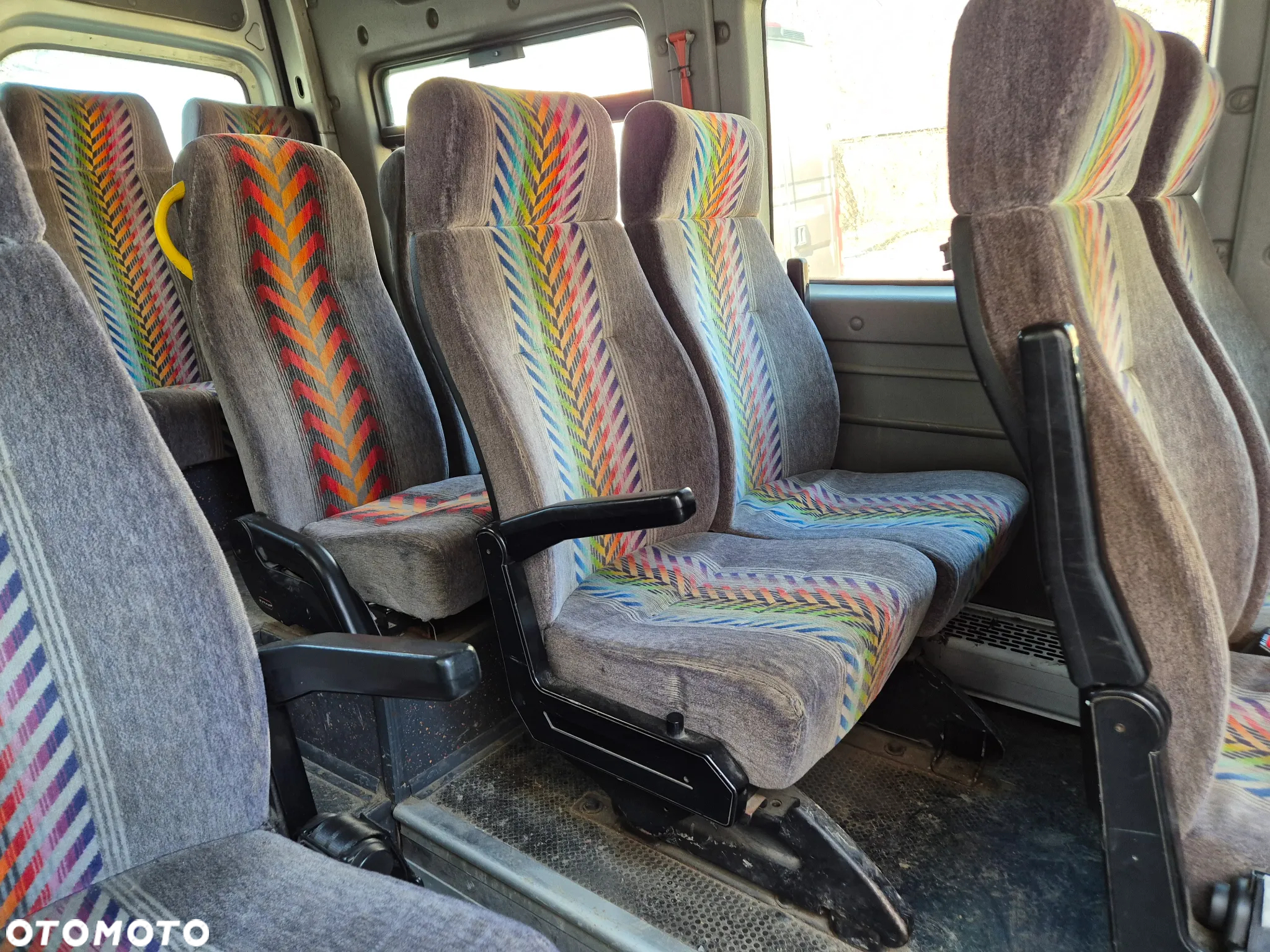 FOTELE WYBITKA ZABUDOWA AUTOBUS MAXI L3 H2 MASTER MOVANO MASCOTT 98-10r. - 2