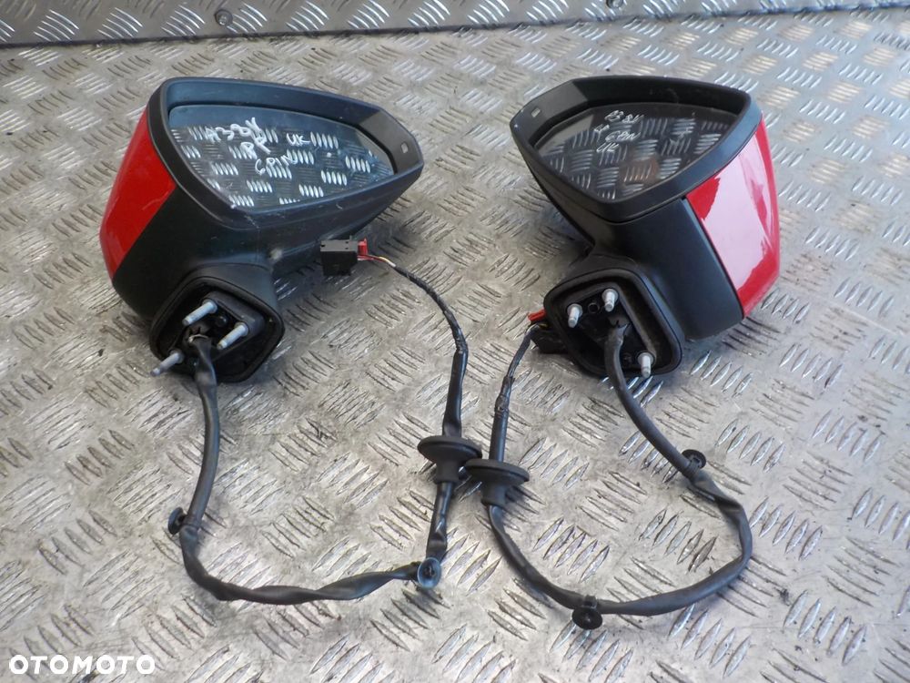 AUDI A3 8V LUSTERKO PRAWE LUB LEWE PRZÓD 6 PINÓW ANGLIK LY3U - 6