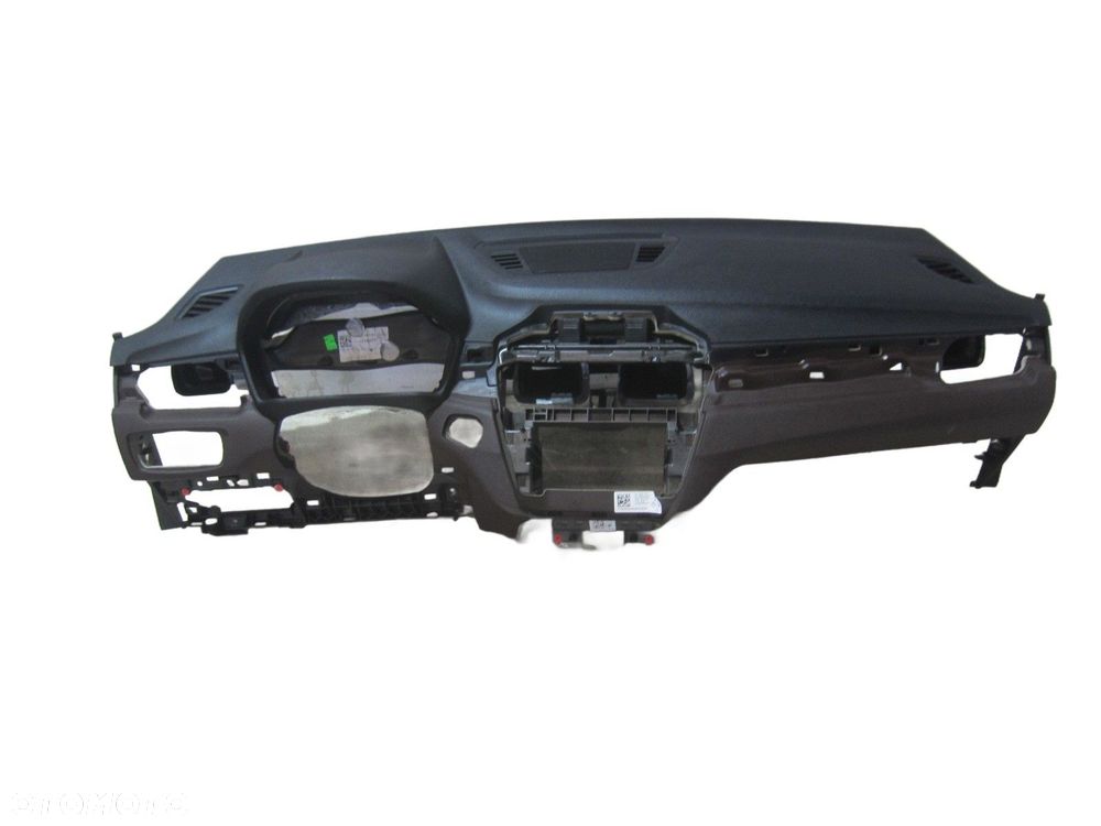 BMW X1 F48 DESKA ROZDZIELCZA KONSOLA CZARNA MOKKA BRĄZ 51456969854 6969854 - 1