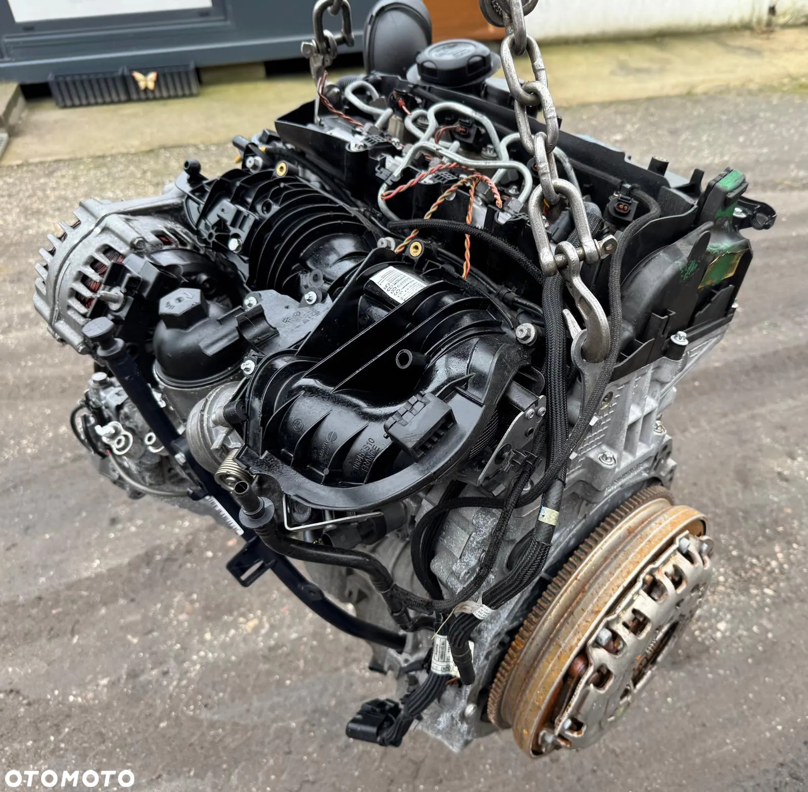 SILNIK KOMPLETNY BMW E87 E90 2.0 D 143 KONI N47D20C N47D20A - 3