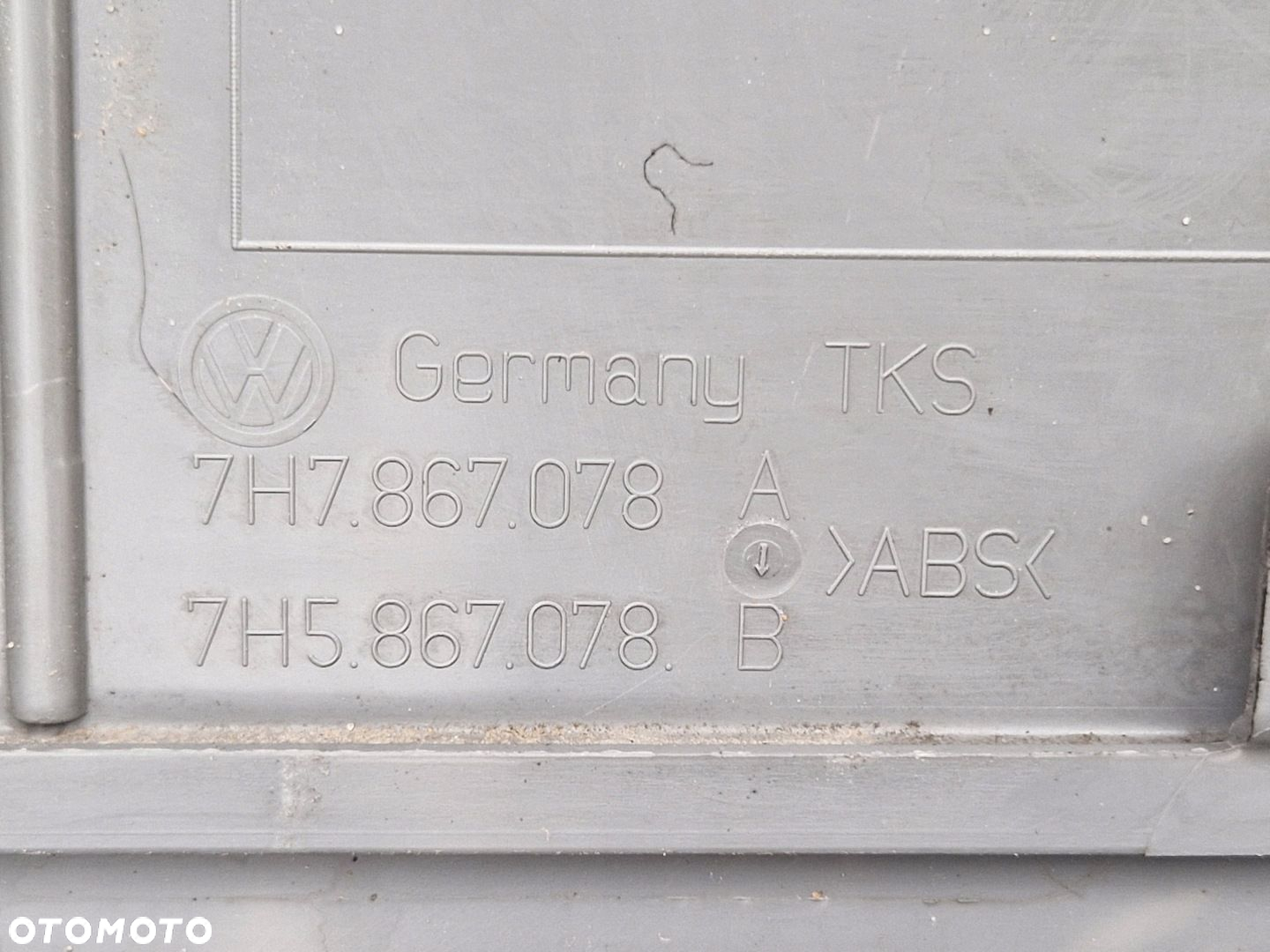 VW T5 TAPICERKA BOCZEK PRAWA PRAWY TYŁ 7H1868716C - 9