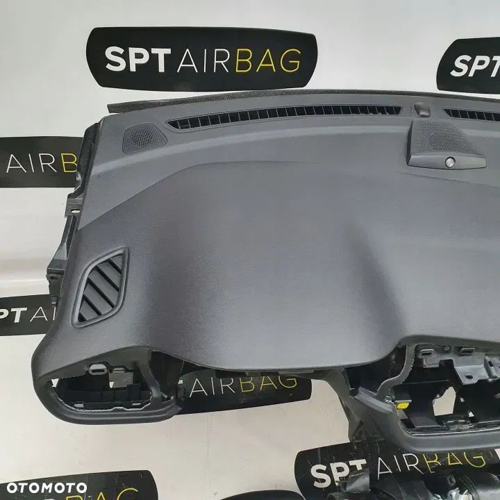 FORD FIESTA MK8 DESKA ROZDZIELCZA KONSOLA KOKPIT PULPIT PODUSZKI AIRBAG AIR BAG PASY KIT SET - 5