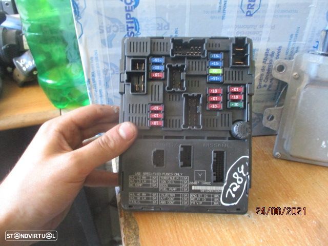 Centralina NEC001844 284B71HR0C 2009DJ341 NISSAN MICRA K13 2015 1.2I - 4