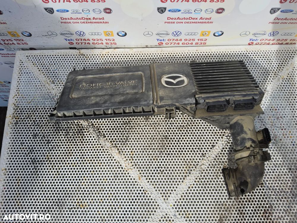 Calculator motor Mazda 3 1.6 benzina 2003-2009 1.6 cutie automata ecu motor - 2