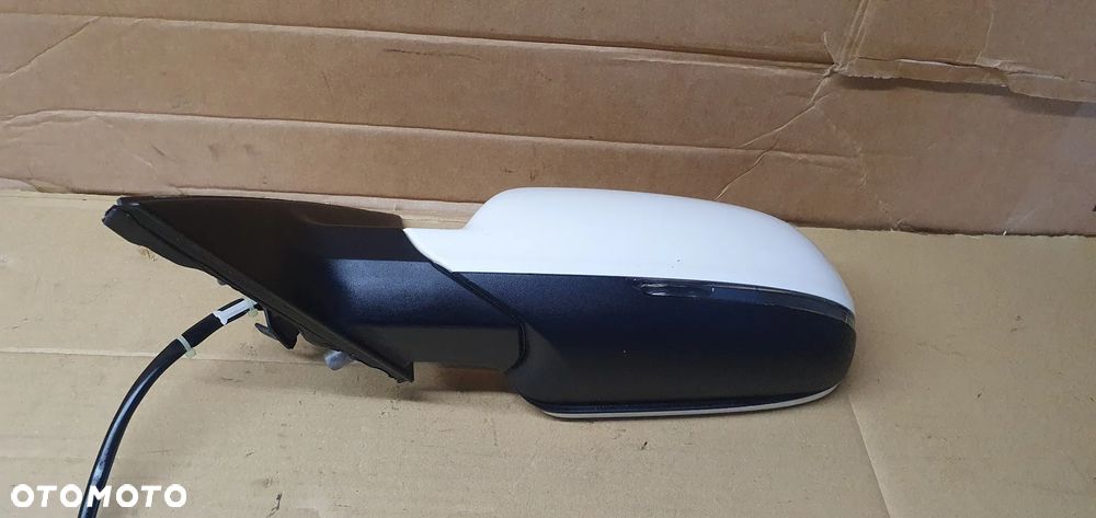 Lusterko zewnętrzne lewe Audi A4 B8 Lift 6+2 PIN 8 PIN UK LY9C - 4