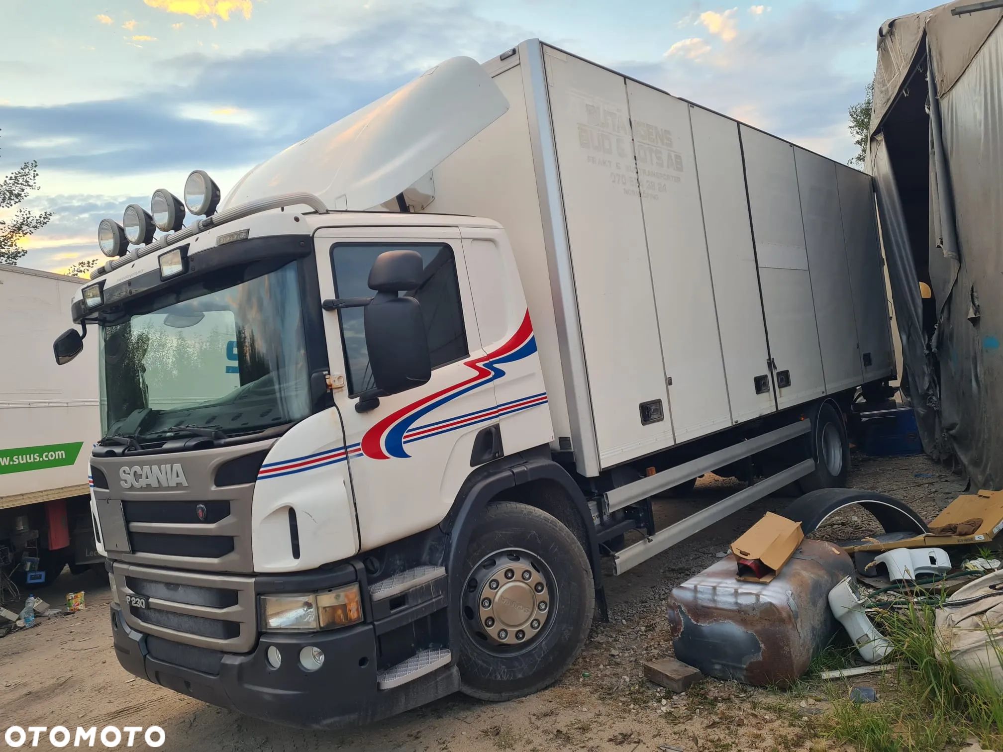 Scania P 230 280 320 EURO5 EURO6 OTWIERANY BOK 18 PALET - 1