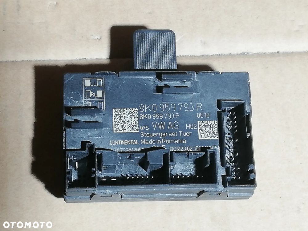 Moduł sterownik drzwi lewy przód Audi A6 C6 4F0959793R 8K0959792R - 2