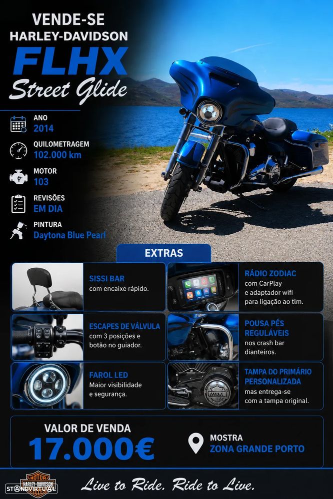 Harley-Davidson Street FLHX Street Glide - 1