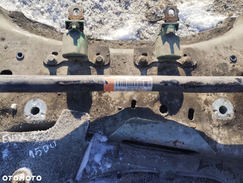 RENAULT SCENIC III 09-16 r. 1,5 DCI sanki wózek silnika 544010507R + - 2