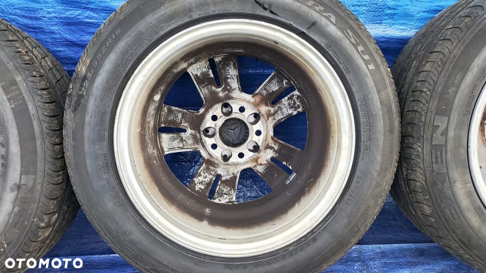 KOŁA FELGI ALUMINIOWE ALUFELGI 8Jx16 ET46 A2124010202 OPONY LETNIE NEXEN NFERA SU1 225/55R16 225 55 16 MERCEDES W212 W207 - 23