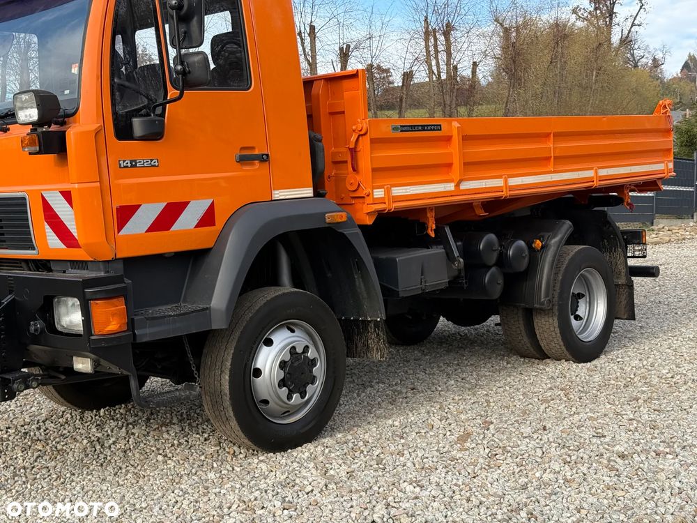 MAN * MAN 14-220 * Kiper Wywrotka Meiller * 4x4 * Zimowe Utrzymanie * Unimog * - 6