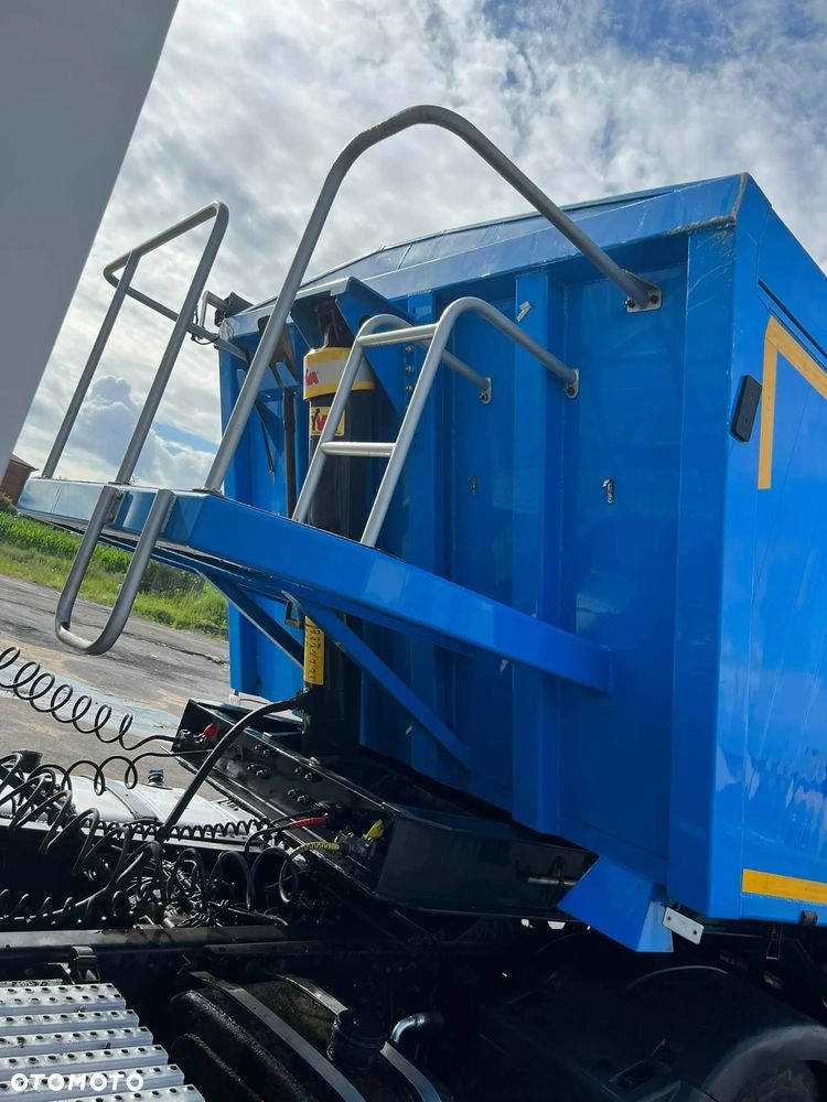 Janmil Naczepa wywrotka aluminiowa 26m3 klapa 5600 kg masa własna - 2