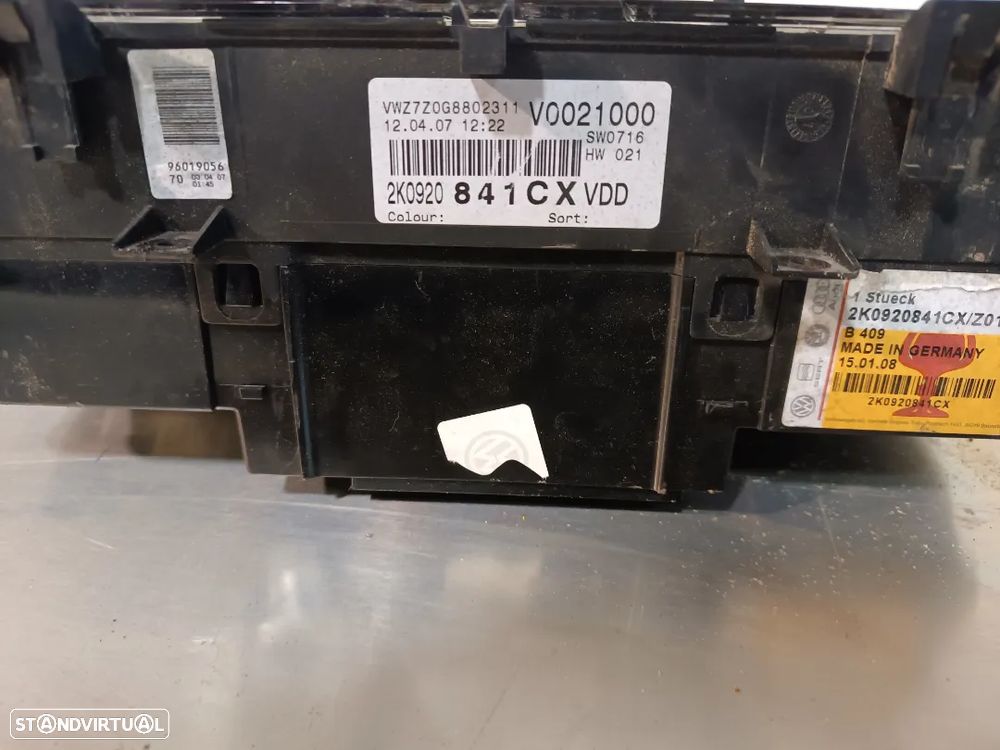 QUADRANTE VOLKSWAGEN CADDY III 04-> 2K0920841CX - 2