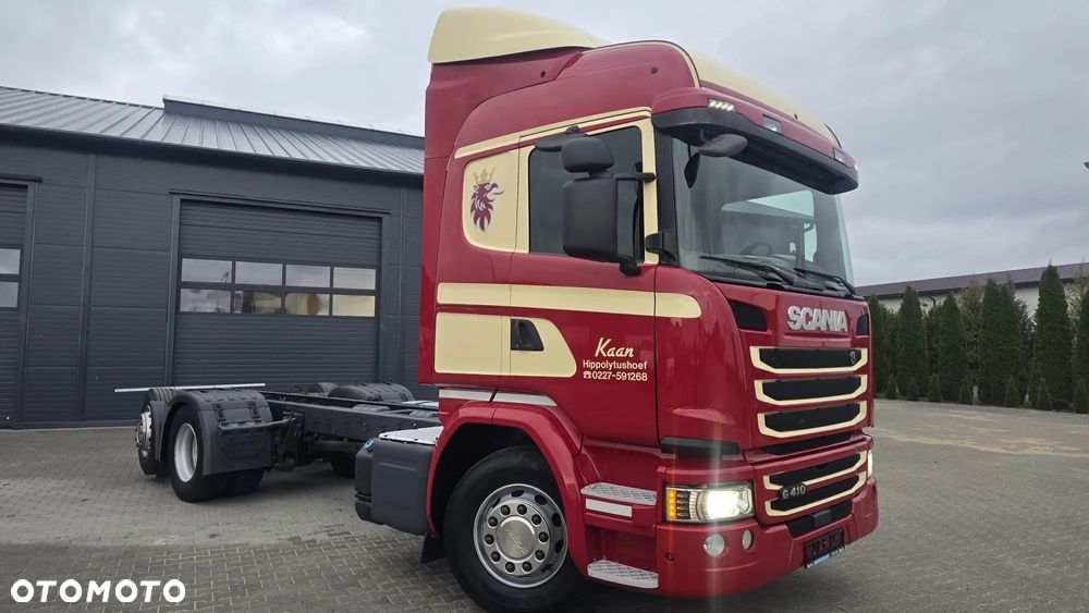 Scania G410 Euro 6 6x2 bez EGR do zabudowy beczka mleko laweta super stan! świeży import z Holandii - 2