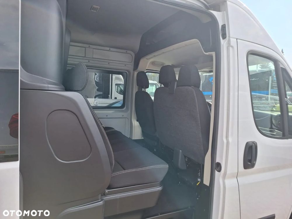 Fiat Ducato L4H2 brygadówka / doka / 7 osób / hak 3t / kamera / czujniki / nowa buda - 18