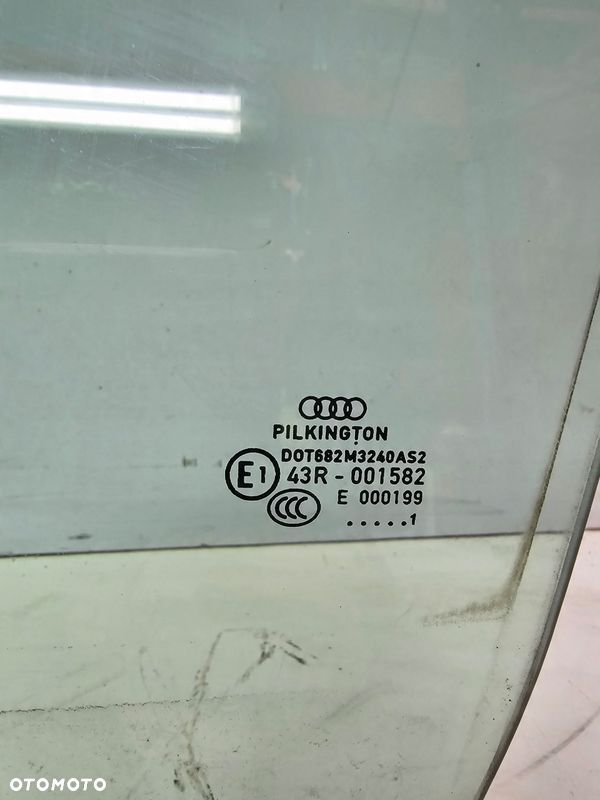 SZYBA BOCZNA DRZWI LEWY PRZÓD AUDI A3 8P3 3-DRZWI 2011R - 3