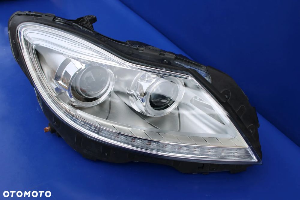Reflektory prawy  lewy komplet Led ILS OE Mercedes W216 C216 Lift Europa - 22