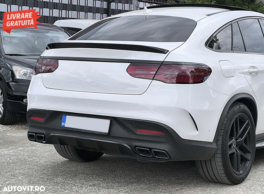 Eleron portbagaj Mercedes GLE Coupe C292 (2015-2019) Negru Lucios- livrare gratuita - 9