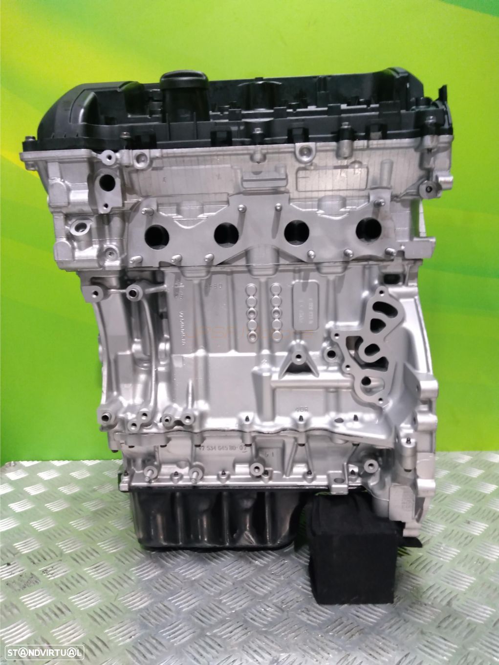 Motor Recondicionado Peugeot 207 1.4 16v De 2008 Ref 8FS - 1