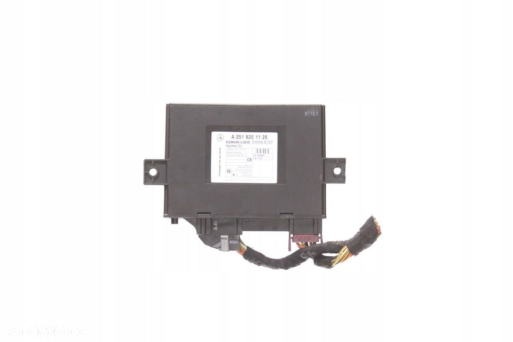 MODUŁ KEYLESS GO MERCEDES W251 06r A2518201126 - 1