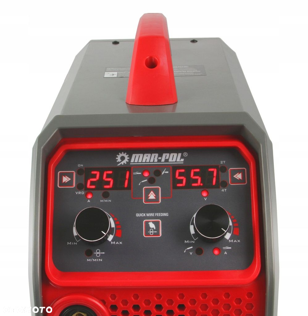 SPAWARKA INWERTOROWA MIGOMAT 250A MIG MMA TIG 230V GAZOWA M79364 - 3