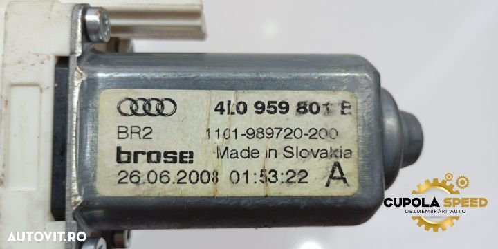 Motoras macara geam spate stanga 4L0959801B Audi Q7 4L [2005 - 2009] - 3