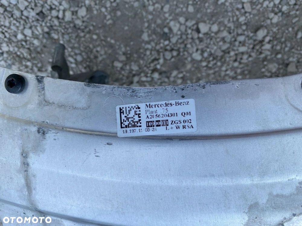 PAS PRZEDNI BELKA ZDERZAKA MERCEDES C W205 A2056204301 KOMPLETNY - 6
