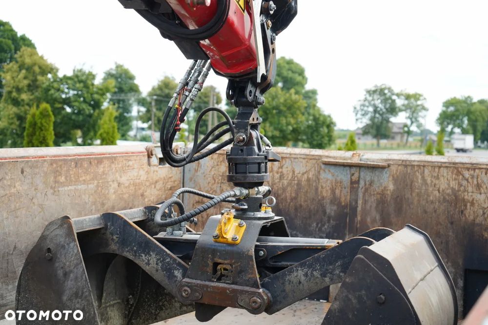 MAN TGS 33.360 / 6x4 / WYWROTKA + HDS HMF 1820 K-RC / wysów 10m / HYDROBURTA / CHWYTAK / NAVI / MANUAL / SPROWADZONY - 19