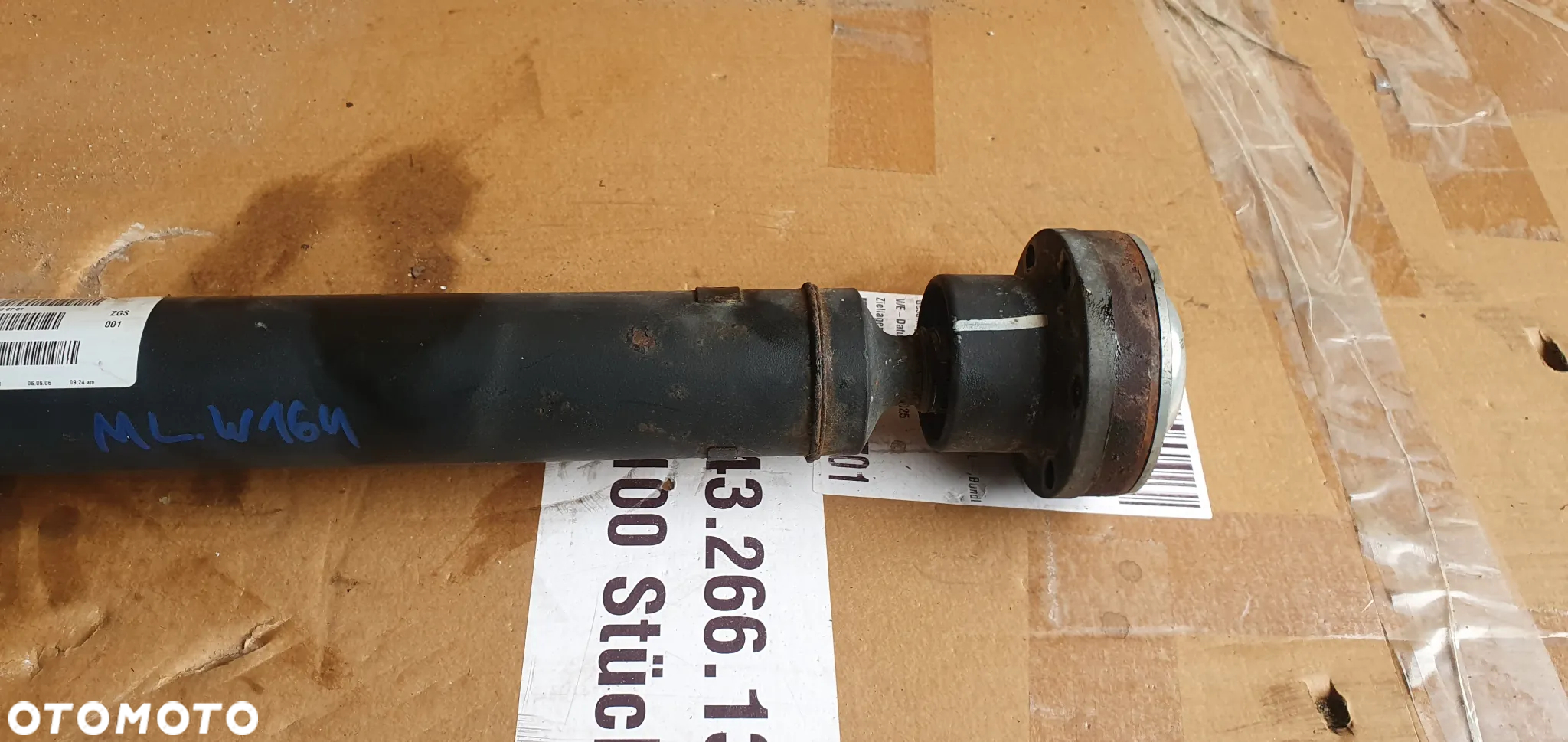 Wał napędowy przedni krótki Mercedes ML W164 3.0 CDI A1644100701 - 4