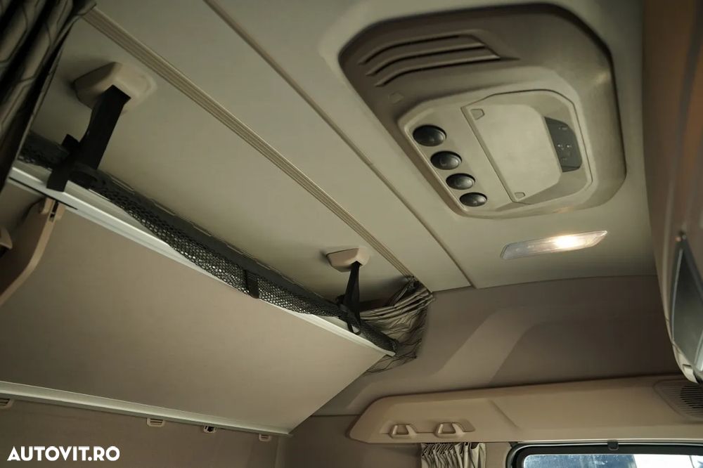 DAF XG 480 / PRELATĂ CULISANTĂ - 7,7 M / 6X2 /  I-PARK COOL / AXĂ RIDICABILĂ / PLAFON RIDICABIL / EURO 6 - 34