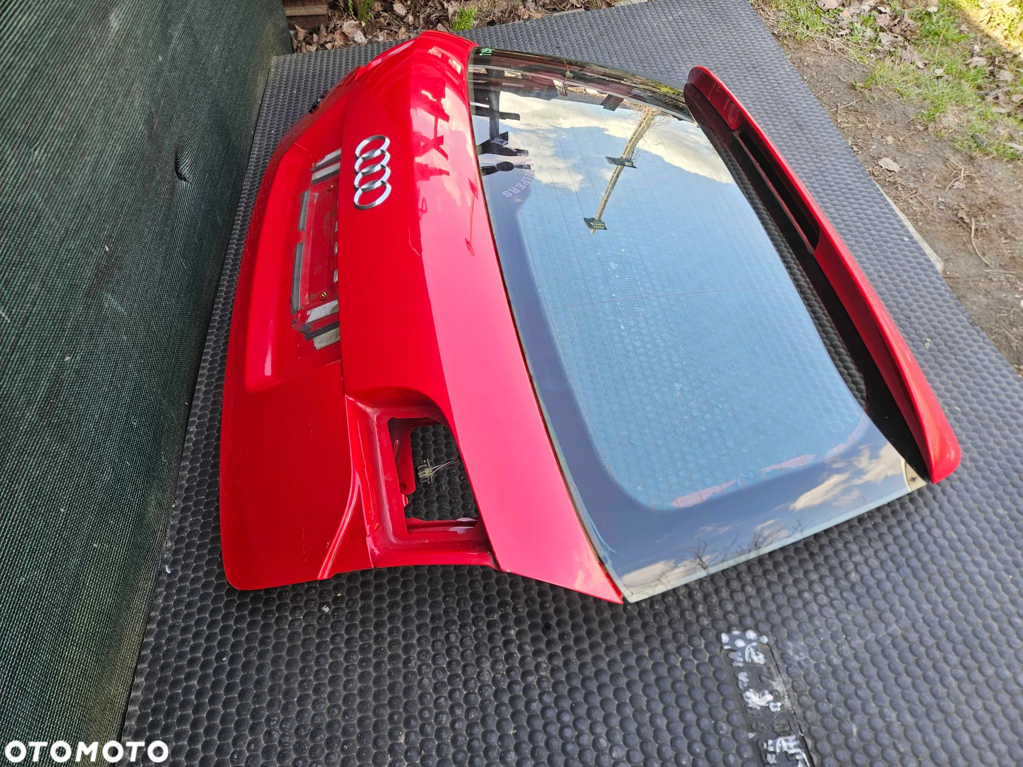 Klapa Pokrywa Bagażnika Lotka S-Line Szyba Czerwona Audi A4 B7 Kombi Avant - 33