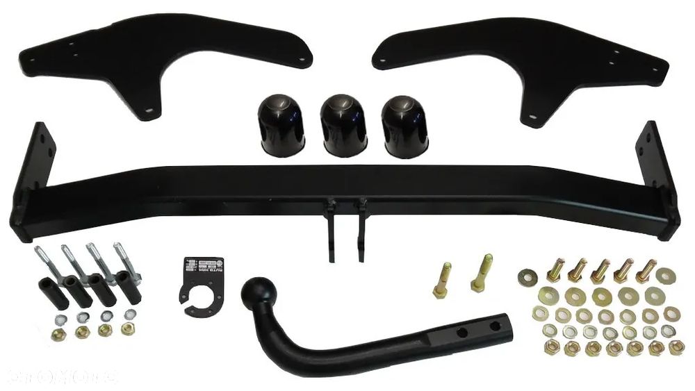 HAK HOLOWNICZY Z KULĄ ODKRĘCANĄ NA DWIE ŚRUBY DACIA LOGAN KOMBI MCV 2II od13 - 3