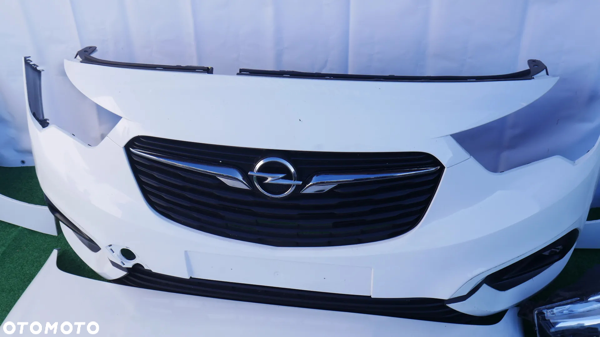 OPEL COMBO E PRZÓD MASKA BOTNIKI LAMPA LED LEWA PRZEDNIA ZDERZAK DOLNA BELKA CHŁODNICE PAS PRZEDNI - 9