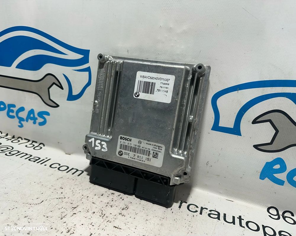 .Centralina Original Motor Bosch BMW 3.0 30D 25D 306D3 M57N2 M57D30 7 811 151 / 0 281 015 130 - 5