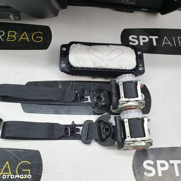 VW CADDY 2K7 DESKA ROZDZIELCZA KONSOLA KOKPIT PULPIT PODUSZKI AIRBAG AIR BAG PASY KIT SET - 12