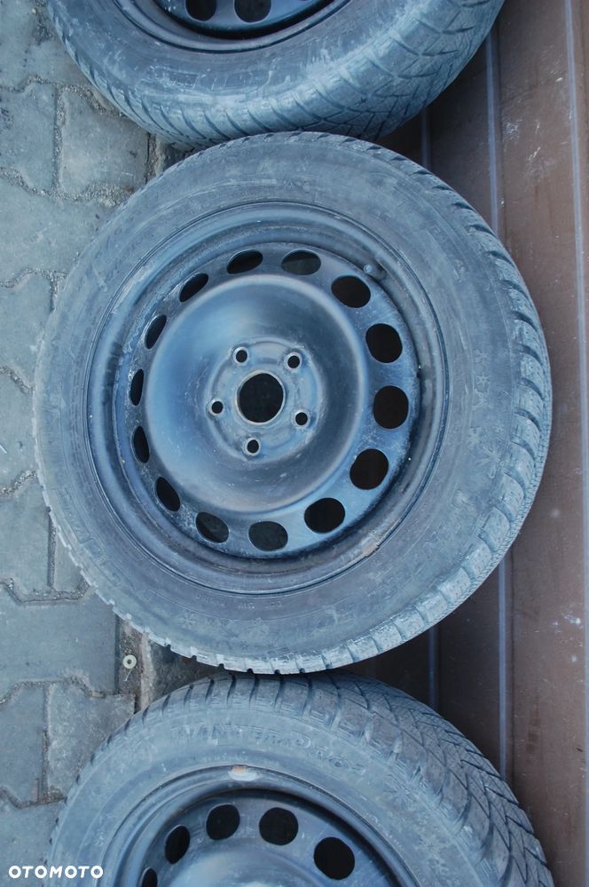 KOŁA FELGI STALOWE + OPONY ZIMOWE 2020R. 205/55R16 5X112 ET50 6J KBA43733 AUDI A3 8P SKODA VW GOLF V SEAT - 6