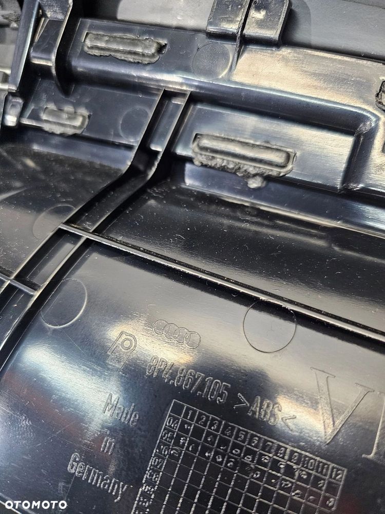 BOCZEK DRZWI LEWY PRZÓD AUDI A3 8P 8P4867105 KREMOWY - 9