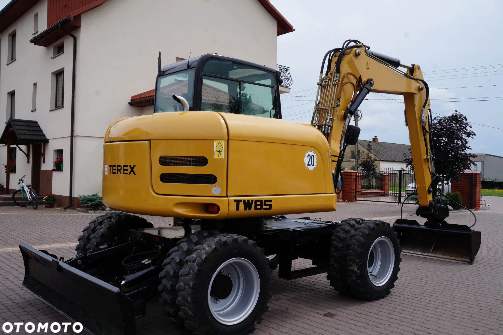 Terex TW 85 Koparka kołowa Sprowadzona silnik DEUTZ Stan Wzorowy - 5