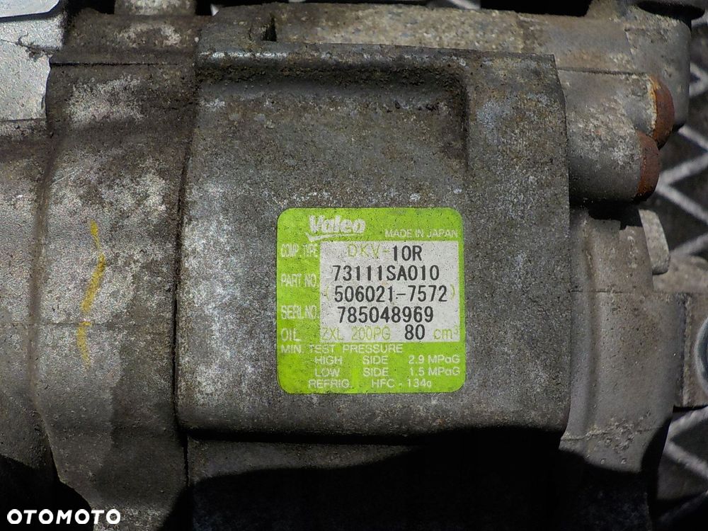 SPRĘŻARKA POMPA KLIMATYZACJI 73111SA010 (SG) - 2
