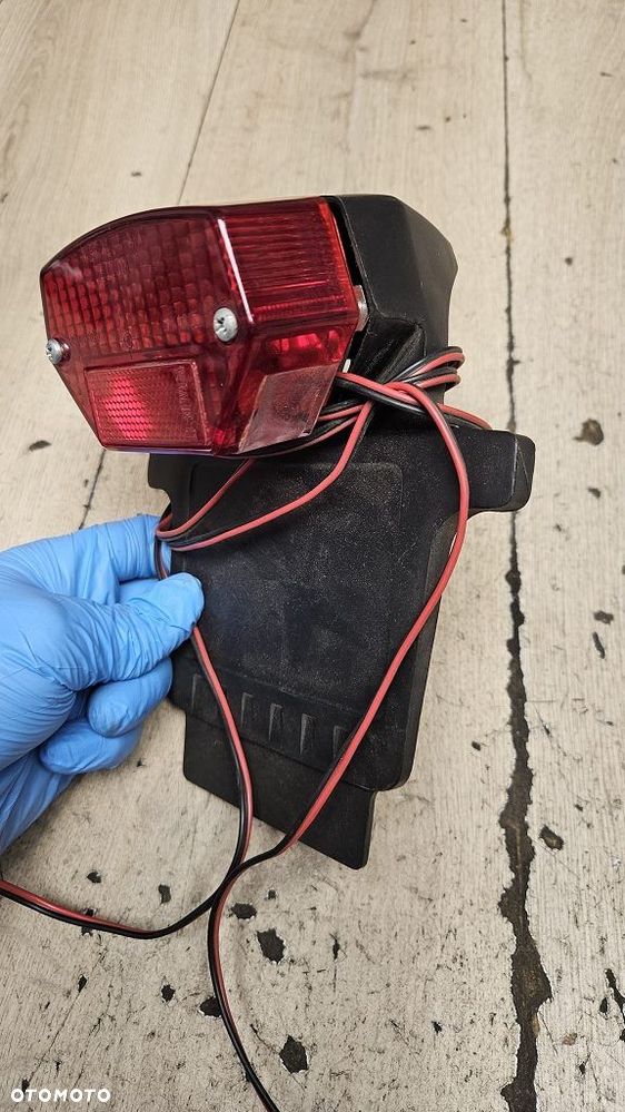 Lampa tył Veralux MA Elcom uchwyt tablicy KTM GS 250 - 4