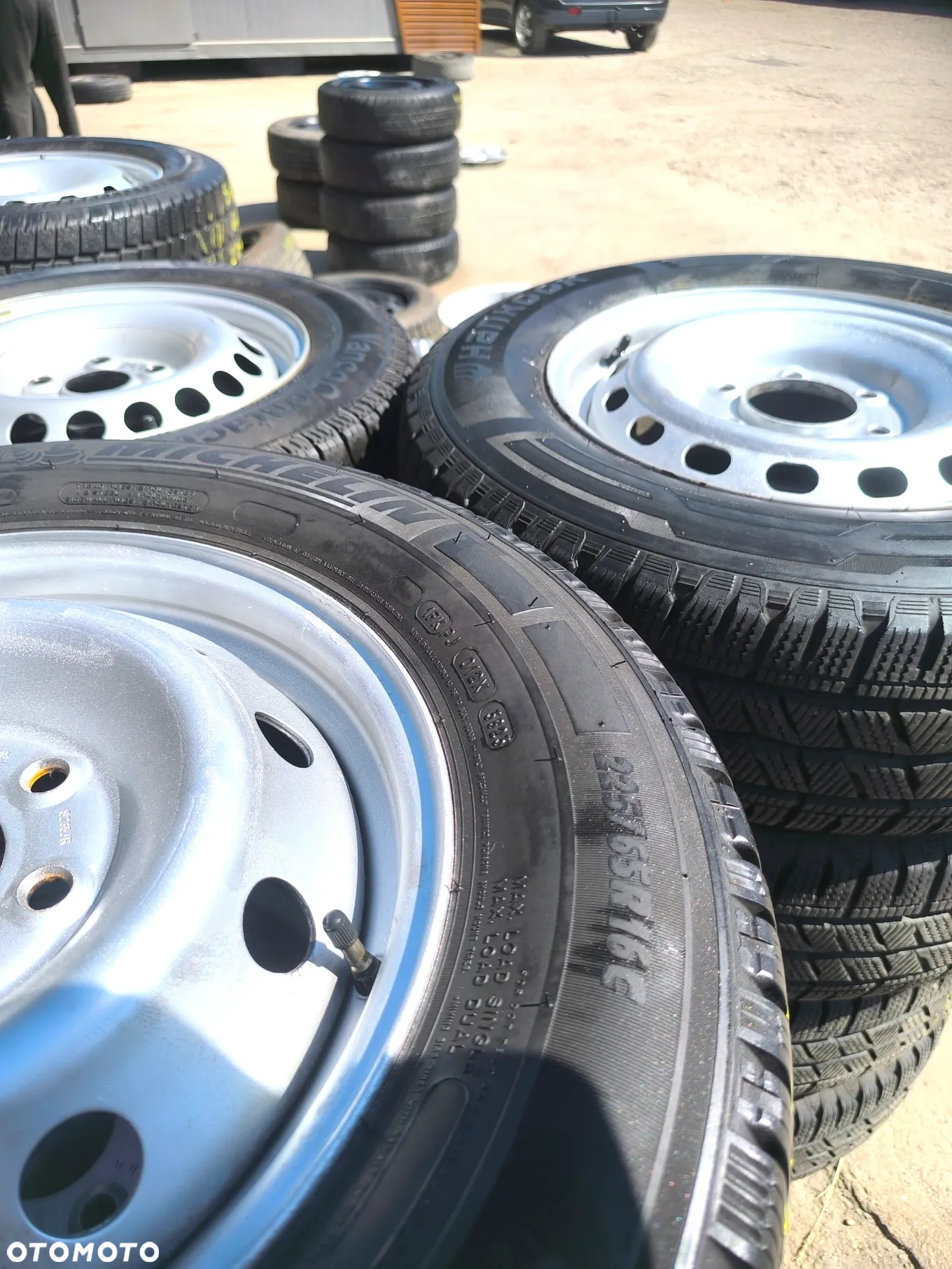 6x125 Felgi Stalowe Stal 16C 16 C Koła Zimowe Zima IVECO DAILY II 2 III 3 IV 4 eDAILY EV 8mm Legnica ALU-RAD 225/65 23r. - 6