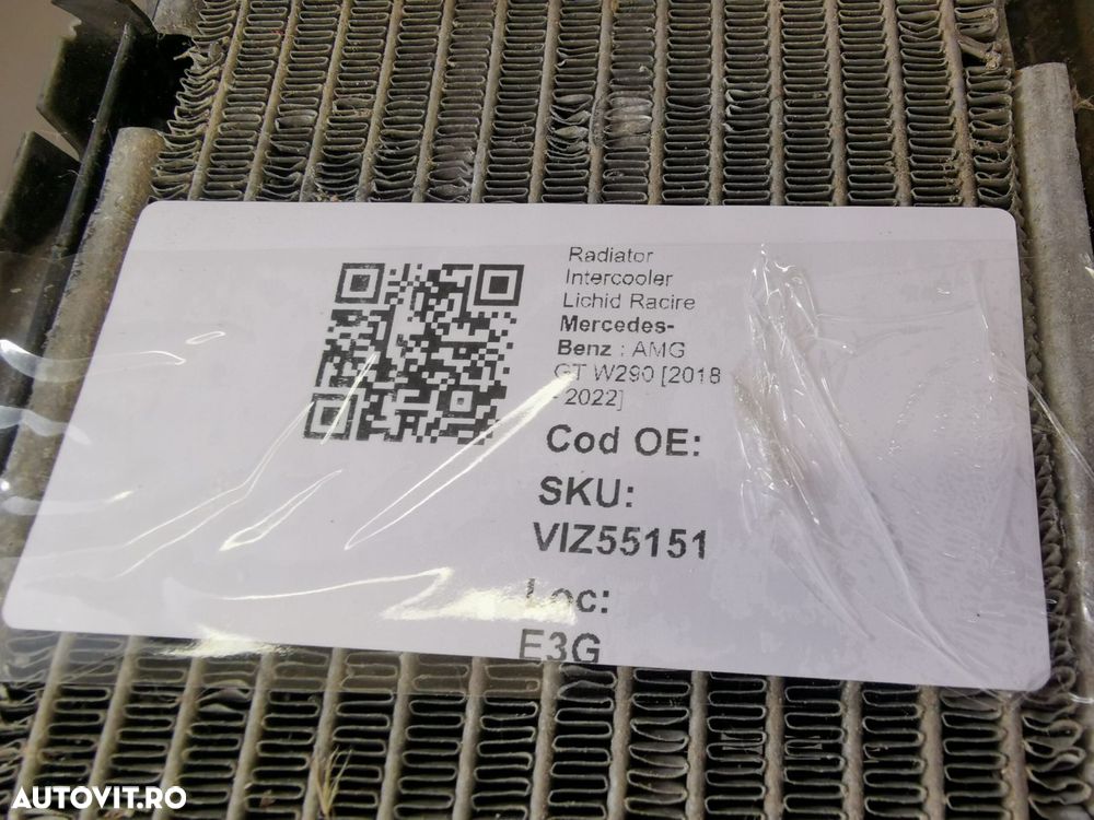 Radiator Lichid Racire Mercedes-Benz  AMG GT W290 2018 2019 2020 2021 - 8
